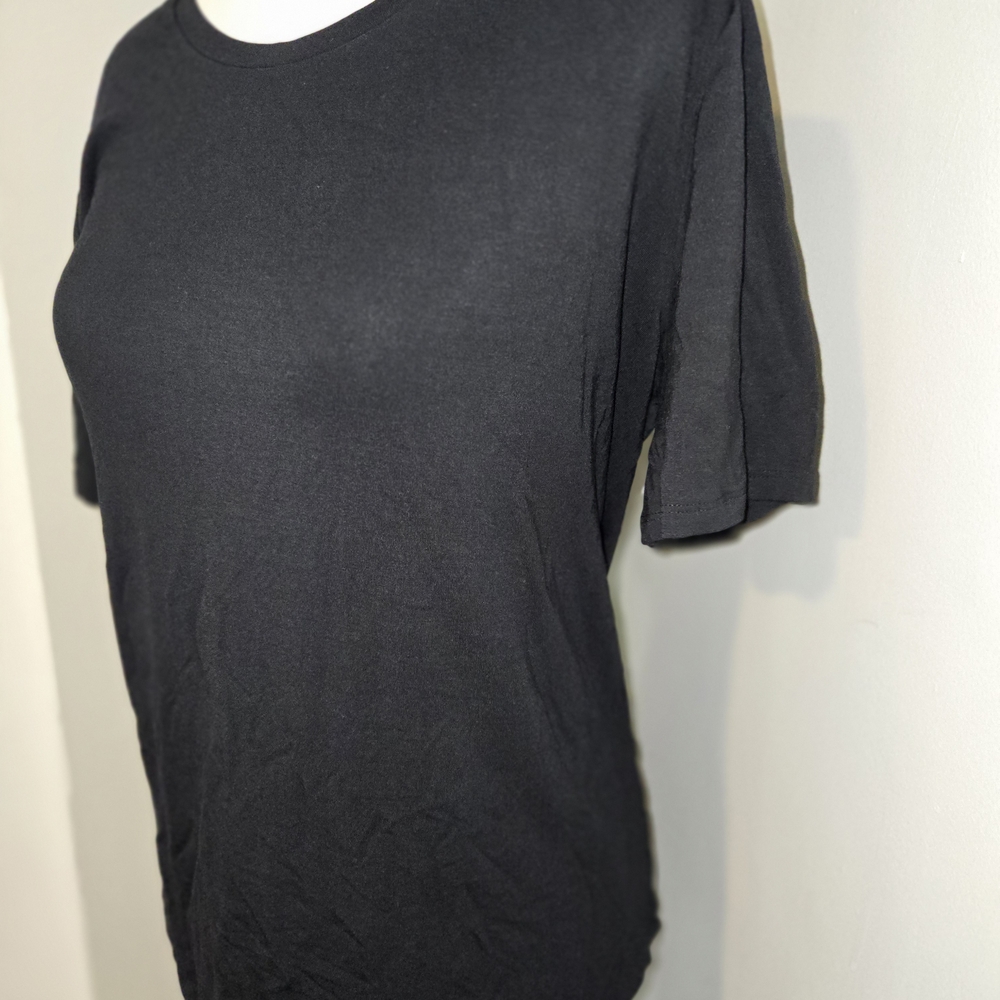 MeUndies Black Short Sleeve Women's Tee - Picture 2 of 5